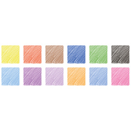 Карандаши цветные пластиковые ArtSpace "Подводный мир", 12цв., заточен., картон, европодвес