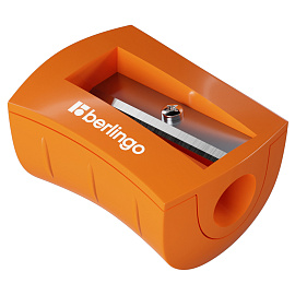 Точилка пластиковая Berlingo "City Style" 1 отверстие, ассорти фото Точилка пластиковая Berlingo "City Style" 1 отверстие, ассорти