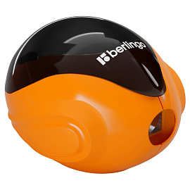 Точилка пластиковая Berlingo "Round" 1 отверстие, контейнер, ассорти, дисплей фото Точилка пластиковая Berlingo "Round" 1 отверстие, контейнер, ассорти, дисплей