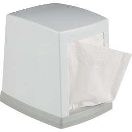 Диспенсер для салфеток Luscan Professional N2 настольный пластиковый серый