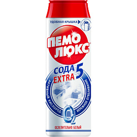 Универсальное чистящее средство Пемолюкс Экстра Ослепительно белый порошок 480 г