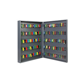 Шкаф для ключей Klesto К-150 темно-серый (на 150 ключей, металл)