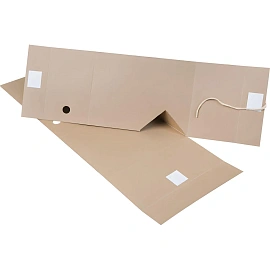 Папка на 2-х завязках самосборная Вертолет 150 мм микрогофрокартон до 1500 листов