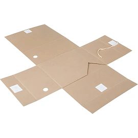 Папка на 2-х завязках самосборная Вертолет 200 мм микрогофрокартон до 2000 листов