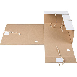 Папка на 2-х завязках самосборная Вертолет 200 мм микрогофрокартон до 2000 листов