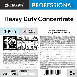 Профхим д/кухни универсал моющ,антижир Pro-Brite/HEAVY DUTY Conc.,5л_604978