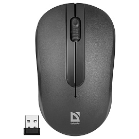 Мышь беспроводная Defender Hit MM-495 черная (52495)