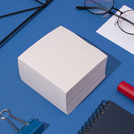 Блок для записей Attache Economy 90x90x50 мм светло-серый проклеенный (плотность 65 г/кв.м)