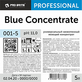Моющее средство для керамических поверхностей Pro-Brite Blue Concentrate 5 л (концентрат)
