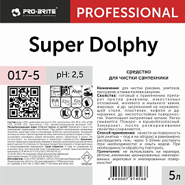 Средство для мытья сантехники Pro-Brite Super Dolphy 5 л