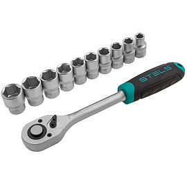 Набор торцевых головок Stels 14127 фото Набор торцевых головок Stels 14127