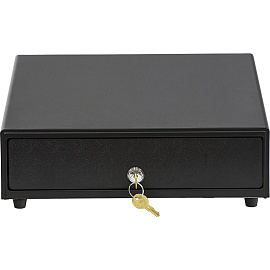 Денежный ящик Атол CD-330-B 380х330х90 мм черный