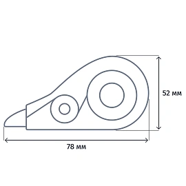 Корректирующая лента Attache Selection 5 мм x 8 м 9617