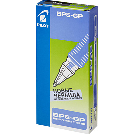 Ручка шариковая неавтоматическая Pilot BPS-GP-EF чёрная (толщина линии 0.18 мм)