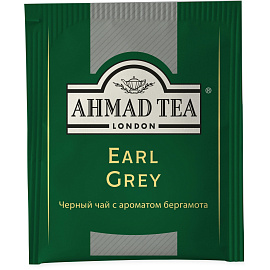 Чай черный Ahmad Tea Earl Grey 100 пакетиков (бергамот) фото Чай черный Ahmad Tea Earl Grey 100 пакетиков (бергамот)