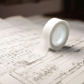 Клейкая лента канцелярская Kores матовая 12 мм x 33 м