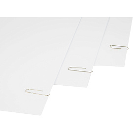 Скрепки канцелярские 33 мм Kores металлические никелированные (100 штук в упаковке)