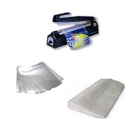 Пакет фасовочный для запайки ПНД 12 мкм 60x90 см (100 штук в пласте)