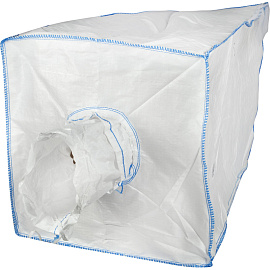Мешок биг-бэг четырехстропный 95x95x180 см (верх юбка, дно клапан)