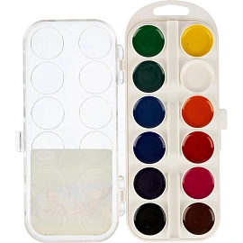 Краски акварельные медовые Гамма Пчёлка 24 цвета