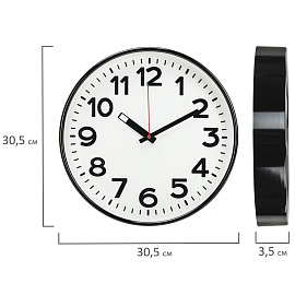 Часы настенные Troyka 78770783 (30.5х30.5х5 см)