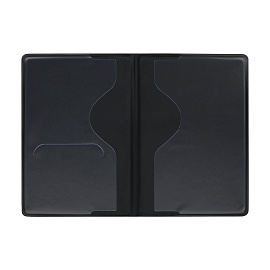 Обложка для паспорта OfficeSpace "Fusion" мягкий полиуретан, капучино, тиснение золотом