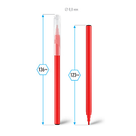 Фломастеры Berlingo "Замки", 06цв., смываемые, картон, европодвес фото Фломастеры Berlingo "Замки", 06цв., смываемые, картон, европодвес
