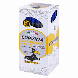 Ручка шариковая неавтоматическая Corvina 51 Classic синяя (толщина линии 0.7 мм)