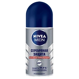 Дезодорант-антиперспирант Nivea Серебряная защита 50 мл
