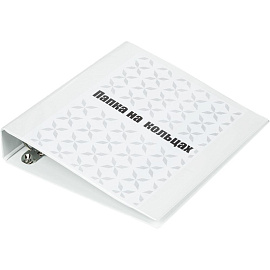 Папка Панорама на 4-х кольцах Attache 65 мм белая до 400 листов