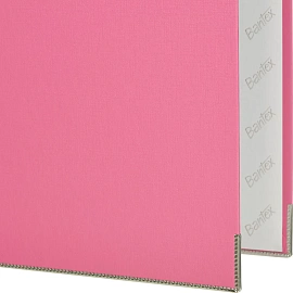 Папка-регистратор Bantex (Attache Selection) Economy Plus 50 мм розовая бумвинил/бумага с защитным уголком