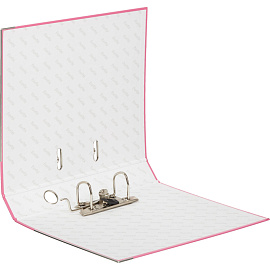 Папка-регистратор Bantex (Attache Selection) Economy Plus 50 мм розовая бумвинил/бумага с защитным уголком