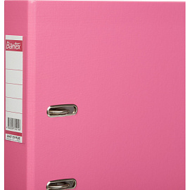 Папка-регистратор Bantex (Attache Selection) Economy Plus 50 мм розовая бумвинил/бумага с защитным уголком