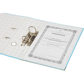 Папка-регистратор Bantex (Attache Selection) Economy Plus 50 мм голубая бумвинил/бумага