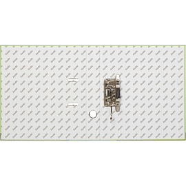 Папка-регистратор Bantex (Attache Selection) Economy Plus 50 мм лайм бумвинил/бумага