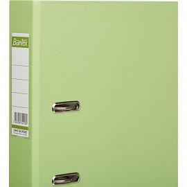 Папка-регистратор Bantex (Attache Selection) Economy Plus 50 мм лайм бумвинил/бумага