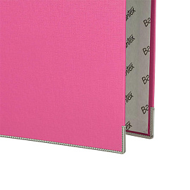 Папка-регистратор Bantex (Attache Selection) Economy Plus 80 мм розовая бумвинил/бумага