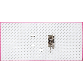 Папка-регистратор Bantex (Attache Selection) Economy Plus 80 мм розовая бумвинил/бумага