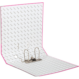 Папка-регистратор Bantex (Attache Selection) Economy Plus 80 мм розовая бумвинил/бумага