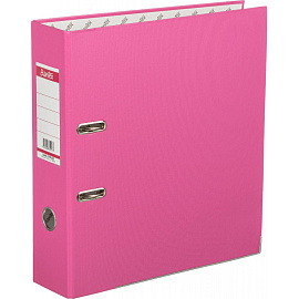 Папка-регистратор Bantex (Attache Selection) Economy Plus 80 мм розовая бумвинил/бумага