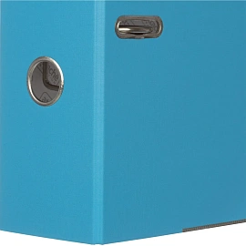 Папка-регистратор Bantex (Attache Selection) Economy Plus 80 мм голубая бумвинил/бумага с защитным уголком