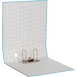 Папка-регистратор Bantex (Attache Selection) Economy Plus 80 мм голубая бумвинил/бумага с защитным уголком