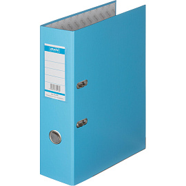 Папка-регистратор Bantex (Attache Selection) Economy Plus 80 мм голубая бумвинил/бумага с защитным уголком