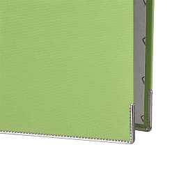 Папка-регистратор Bantex (Attache Selection) Economy Plus 80 мм салатовая бумвинил/бумага с защитным уголком
