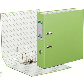 Папка-регистратор Bantex (Attache Selection) Economy Plus 80 мм салатовая бумвинил/бумага с защитным уголком
