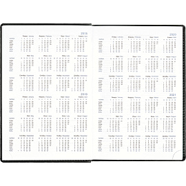 Ежедневник недатированный Attache Вива искусственная кожа А5 176 листов чёрный