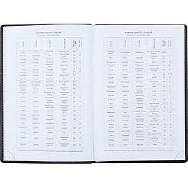 Ежедневник недатированный Attache Вива искусственная кожа А5 176 листов чёрный