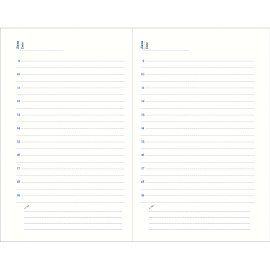 Ежедневник недатированный Attache Вива искусственная кожа А5 176 листов чёрный