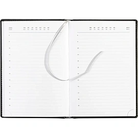 Ежедневник недатированный Attache Вива искусственная кожа А5 176 листов чёрный