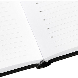 Ежедневник недатированный Attache Вива искусственная кожа А5 176 листов чёрный